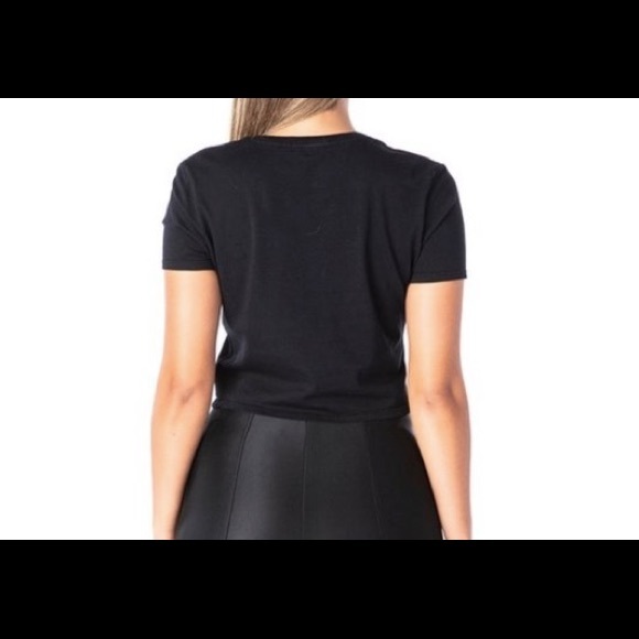 Talentless Headline Crop Tee - Picture 3 of 3